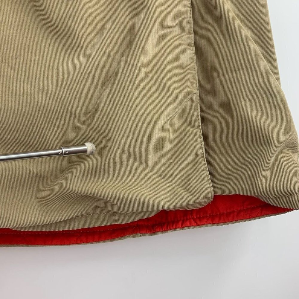 Rei Girls Skirt Mini‎ Corduroy Wrap Brown Lined Snap Button Stretch Size L - Picture 7 of 15